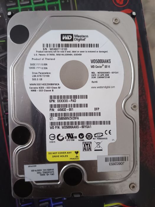 Hard Disk 500gb și 250gb
