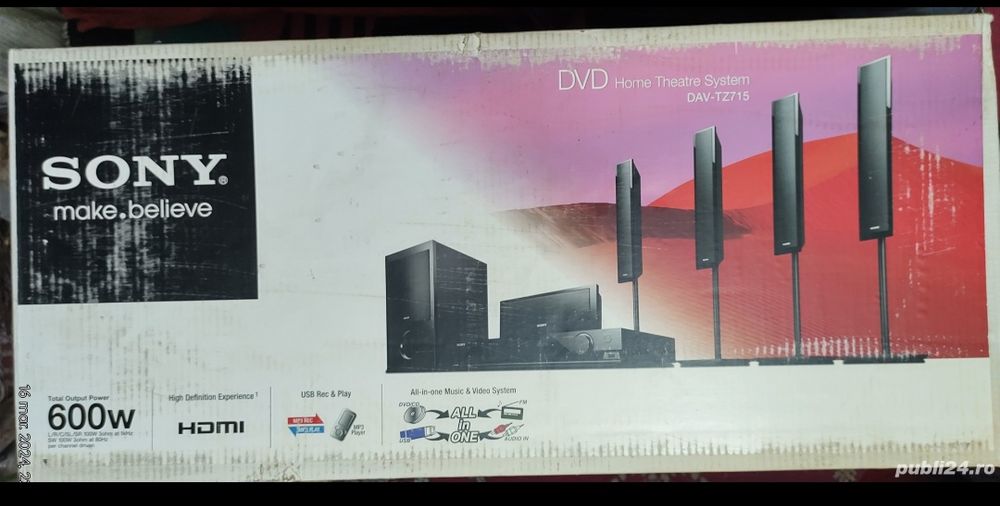 vând Home cinema "SONY",nou(sigilat)