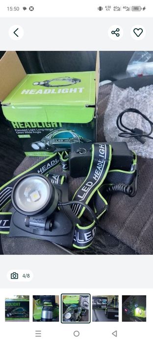 Фонарь налобный высокого качества.