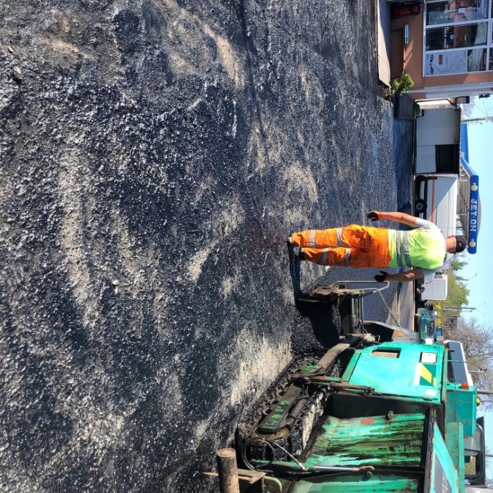 Asfaltare curte, amenajare curte, rigole canalizare, borduri, pret mic