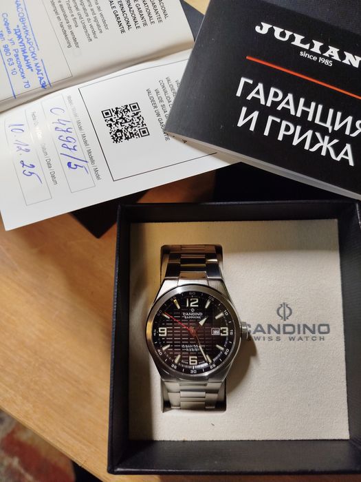 Мъжки часовник Candino C4797/5 swiss made