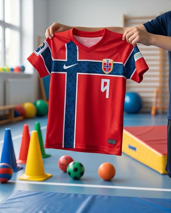 HAALAND детско юношески футболни екипи NORWAY
