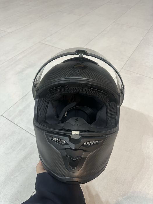 Cască SCORPION EXO-R1 EVO AIR Carbon Matt Black