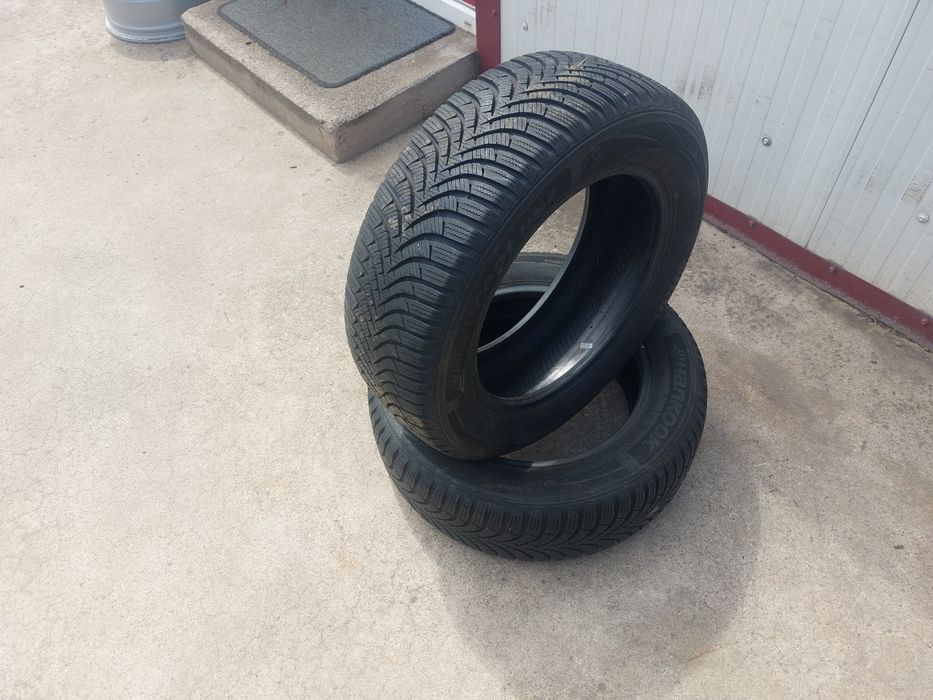 100 lei bucata! Doua anvelope M+S/IARNA 195 60 15 Hankook! 7 mm