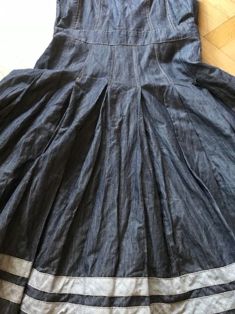 Rochie Karen Millen Denim Dark Blue