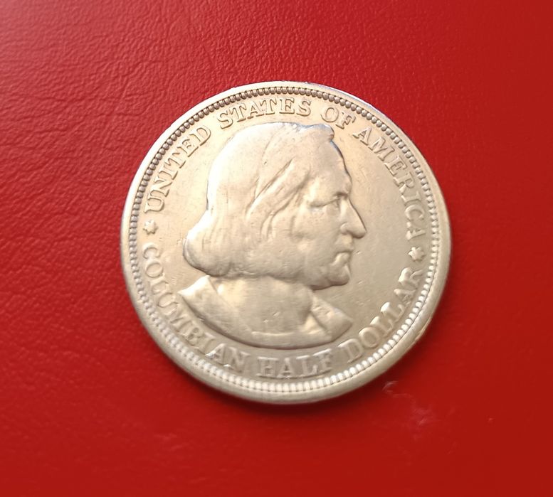 Half Dollar 1943 г-1893 г.Сребро!