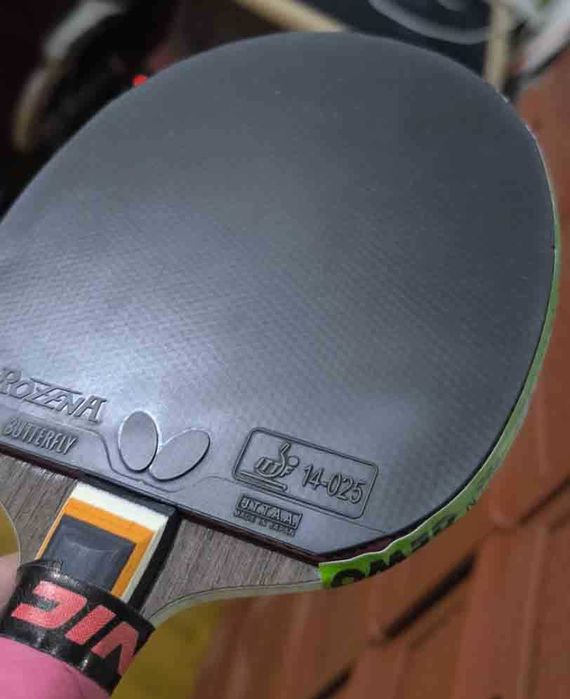 тенис ракета off гуми butterfly