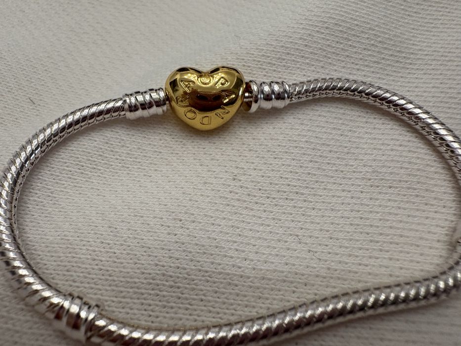 Bratara Pandora 16 cm noua Aurie