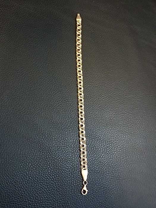 Золотой браслет цепочка