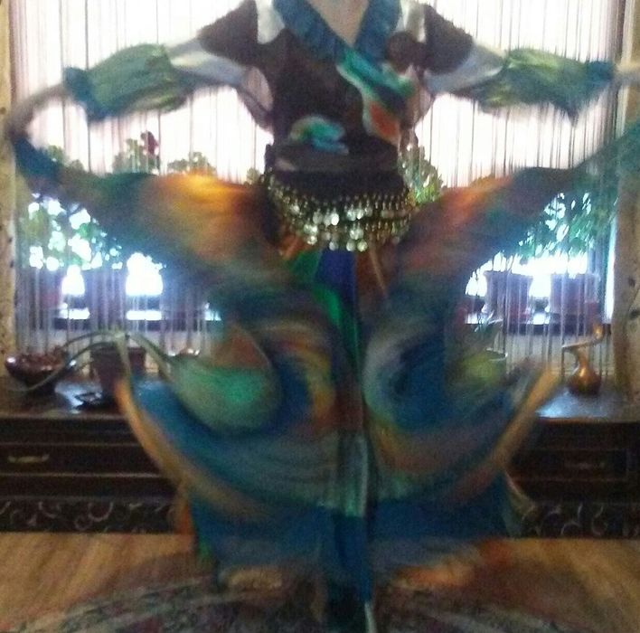 Costum pentru dansuri tiganesti