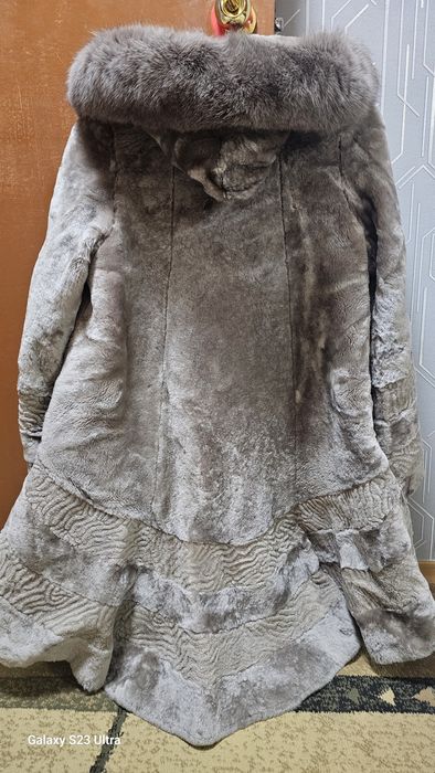 Шуба женская мутоновая