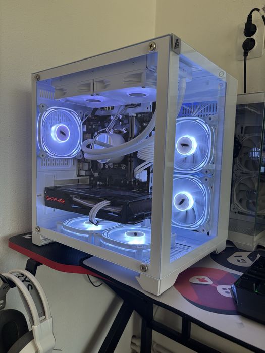 Pc gaming white rgb