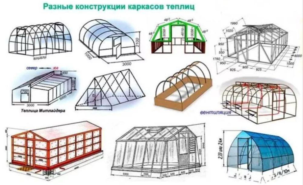 Теплицы. Изготовление теплиц. Парник