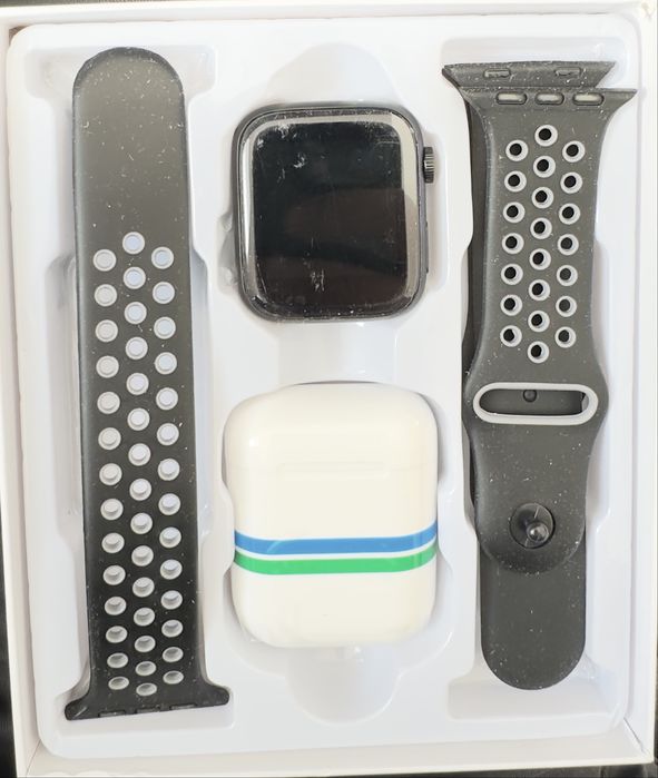 Смарт часовник със слушалки КОМПЛЕКТ