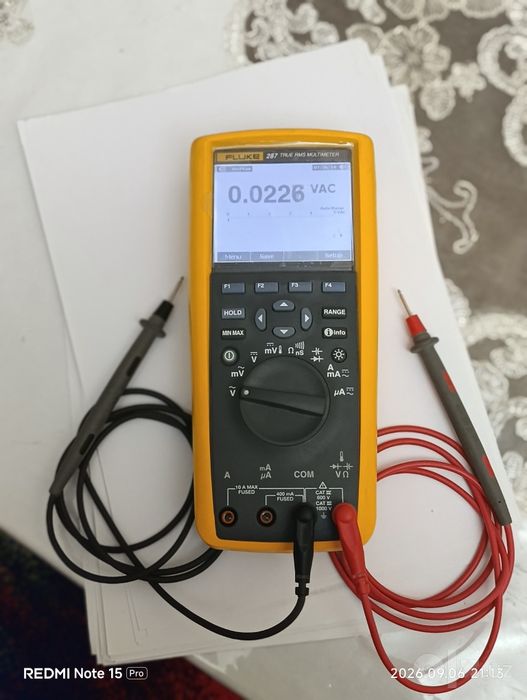 Регистрирующий цифровой мультиметр Fluke 287. Создан для специалистов,
