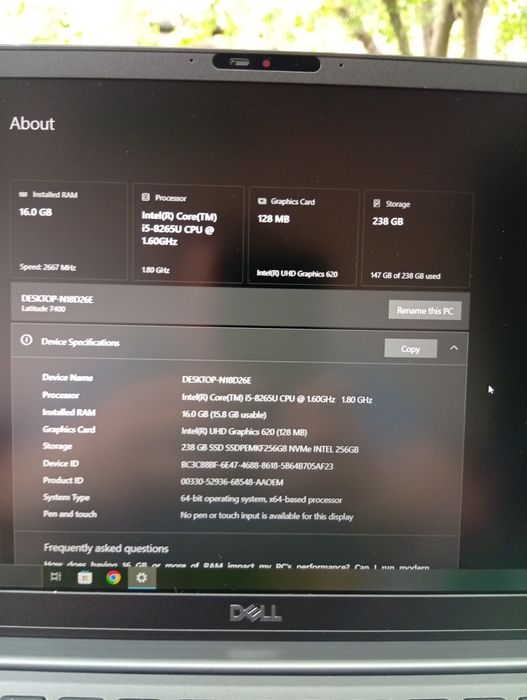 Schimb! Dell Latitude 7400
