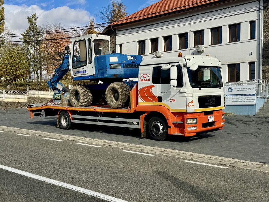 Transport utilaje/ Tractari autoutilitare