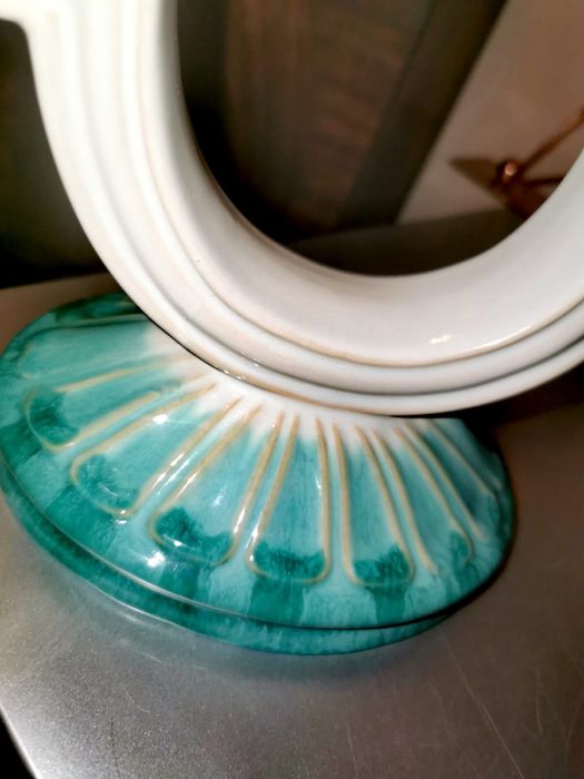 Антикварна фън шуй керамика на слон за късмет и благоденствие от 60г