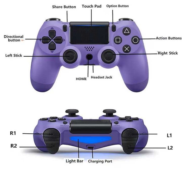 Controller PS3 PS4 Switch Xbox 360 PC Android iPhone Bluetooth Maneta Wireless