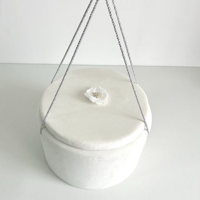 Trusou pentru botez+cufar cu floare