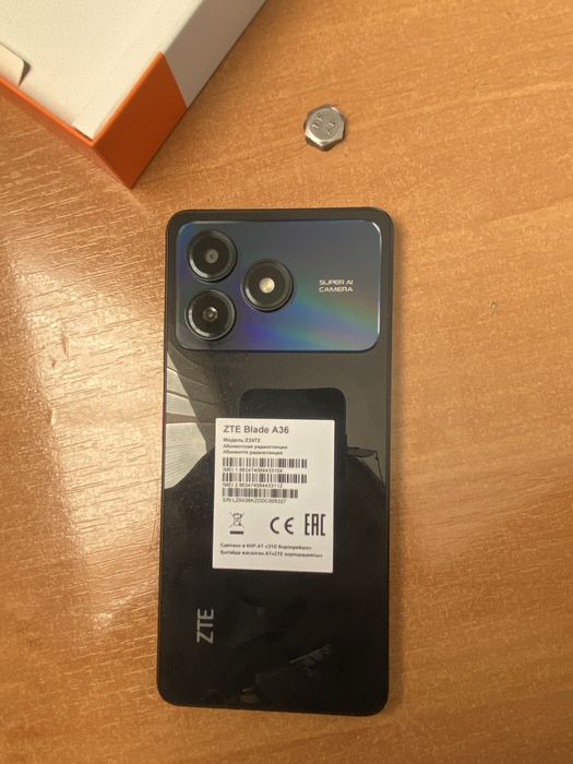 ZTE Blade A36 64GB Black