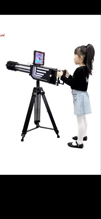 Игрушка пулемет + подсветка