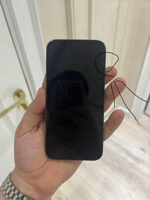 Iphone 12 pro 128gb yomkost 72% ochilmagan