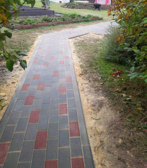 Укладка брусчатки