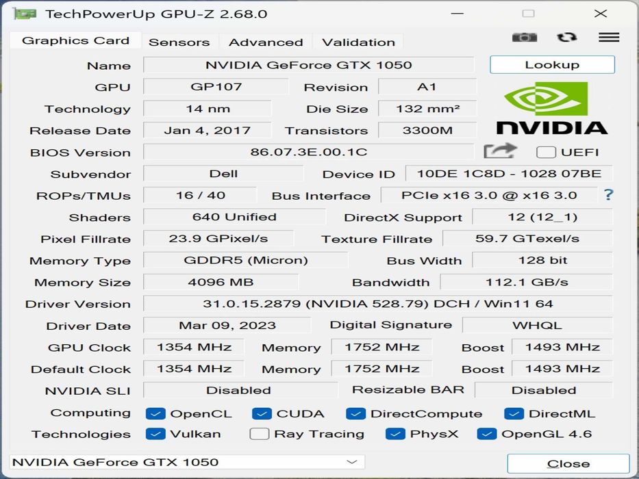 Лаптоп Dell XPS 15 9560 - 15.6" 4K Touch -i7-7700HQ /RAM 32GB/1050 4GB