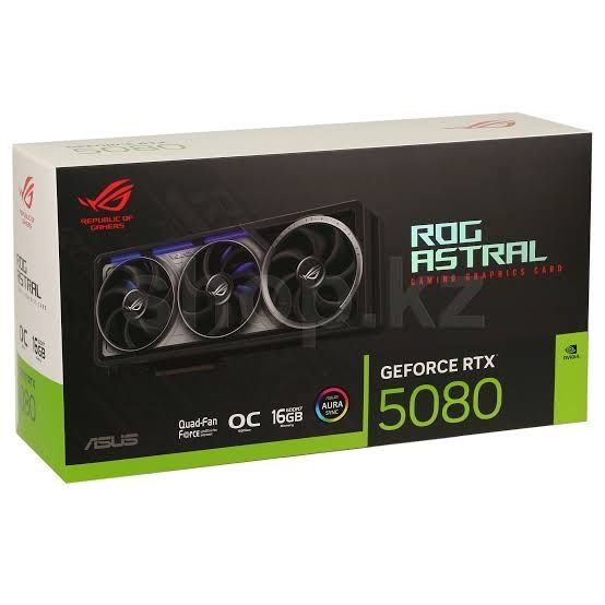NVIDIA GeForce RTX 5080 ASUS ROG Astral OC 16Gb (ROG-ASTRAL-RTX5080-O1