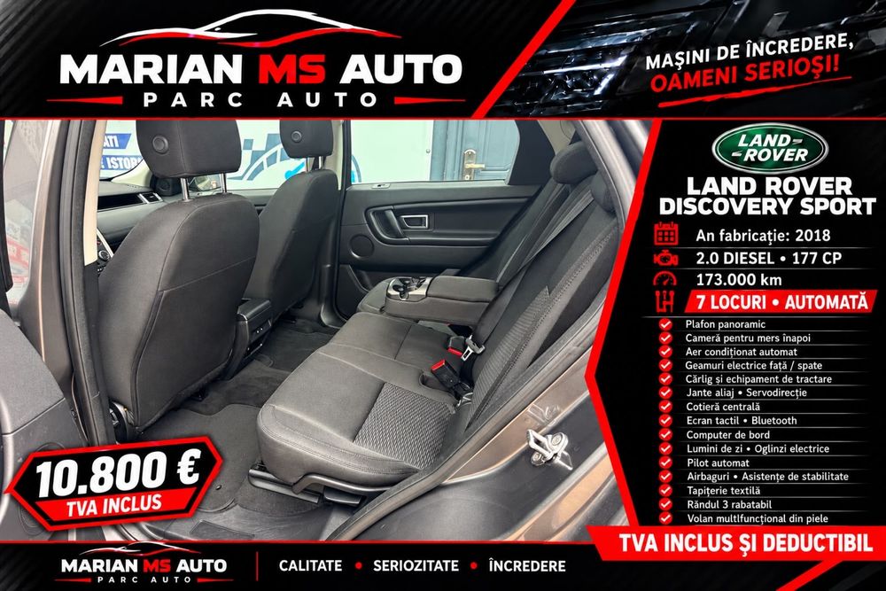 Land Rover Discovery Sport  2.0 diesel 177cp garantie 12 luni