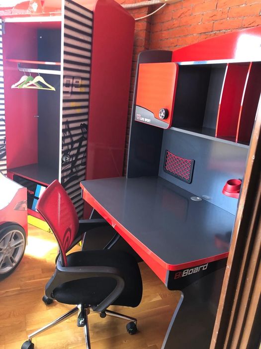 Кровать шкаф детский