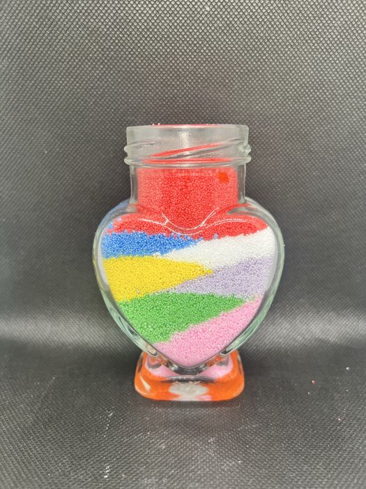 Пясъчни свещи ръчна изработка