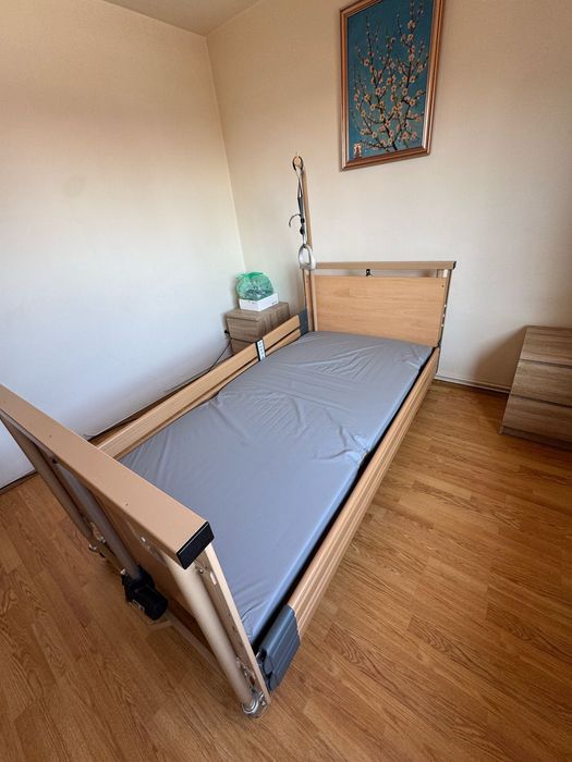 pat cu telecomanda 100x200