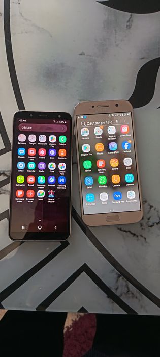Vînd aceste 2 telefoane j6.  și a5