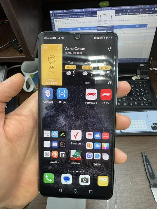 Huawei P30 Pro - Оригинален Дисплей с Рамка + Оригинална Батерияр