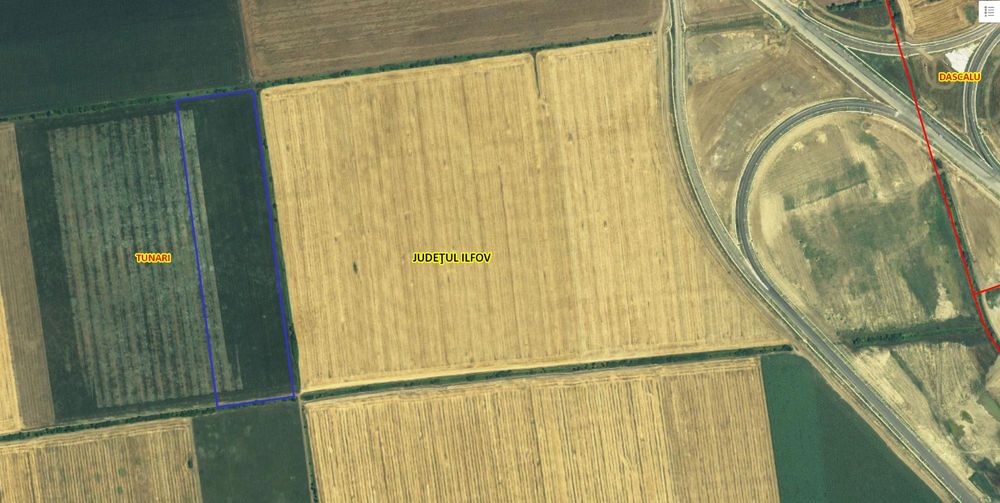 Tunari - teren 7.3 Ha + 9.3 Ha