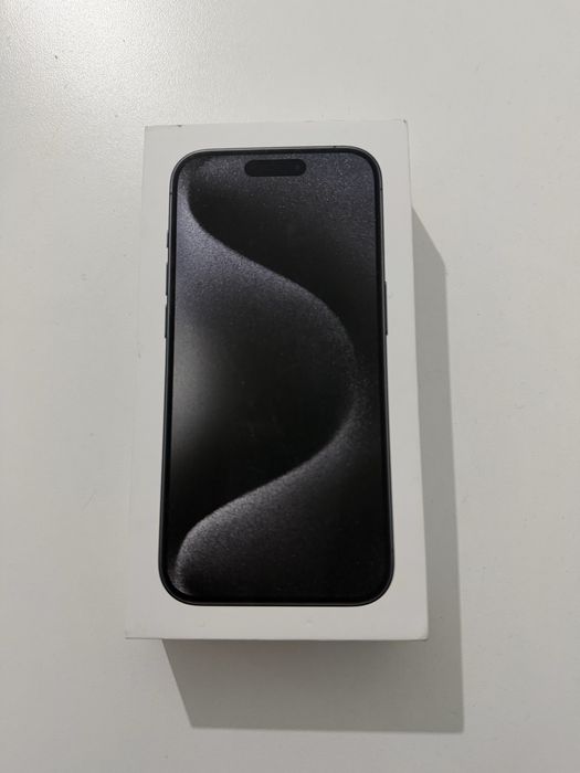 iPhone 15 Pro, 128GB, Black Titanium