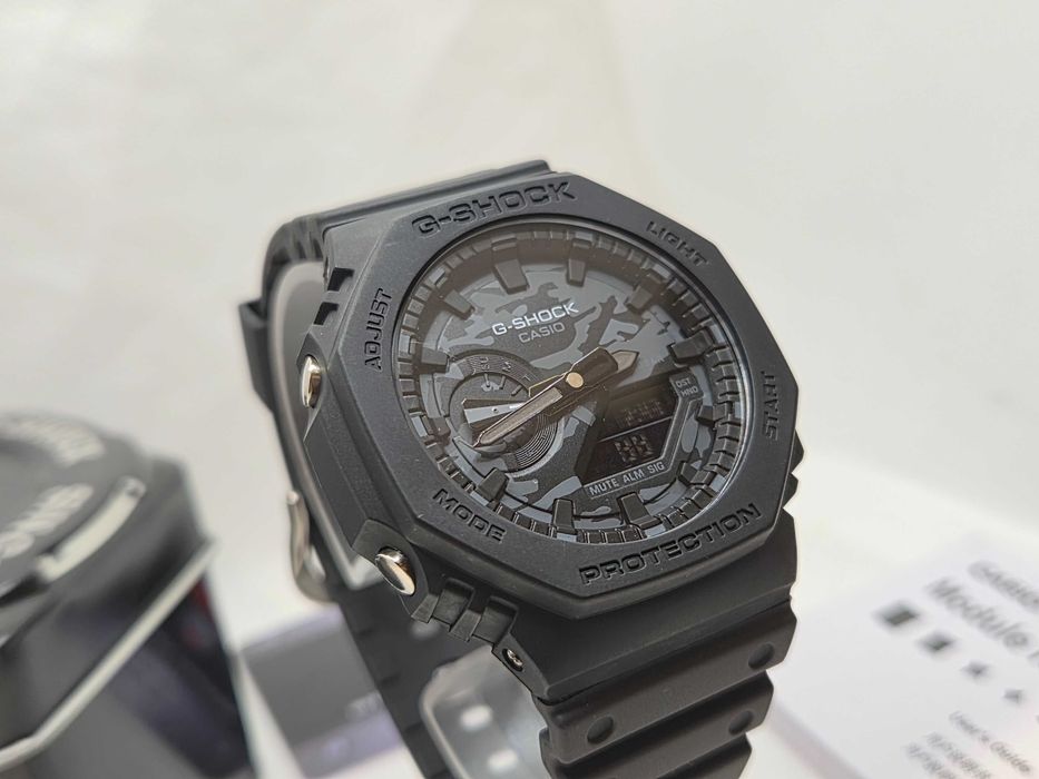 Ceas Sport Barbati Casio g shock ga2100 BLACK ARMY Nou,Garantie 2 ani