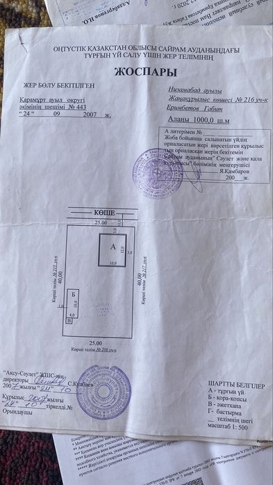 жер телімі сатылады