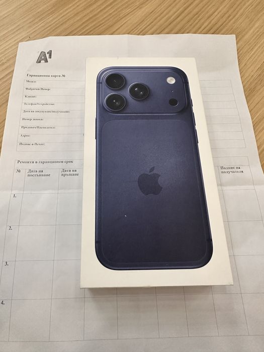 Iphone 17 pro 256 НЕРАЗОПАКОВАН