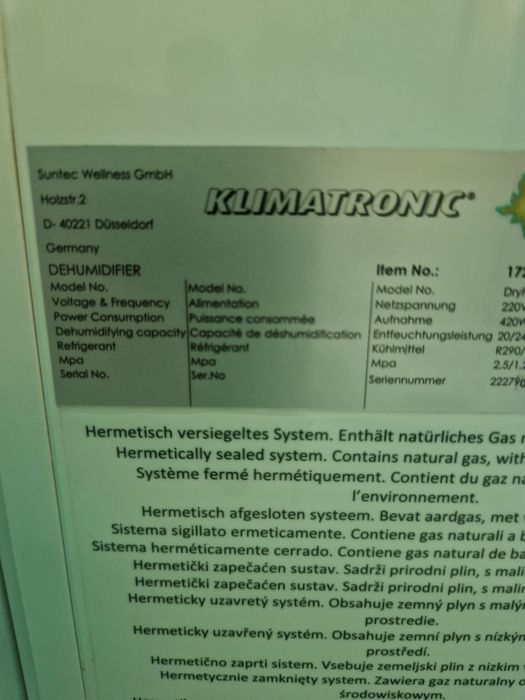 Осушитель воздуха компрессорный
