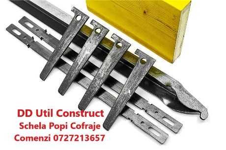 Furca pop, trepied zincat sustinere pop, pop metalic telescopic