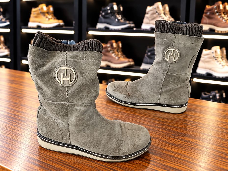 Tommy Hilfiger N 38 кожени ботуши