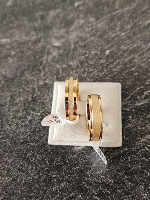 Verighete placate cu aur