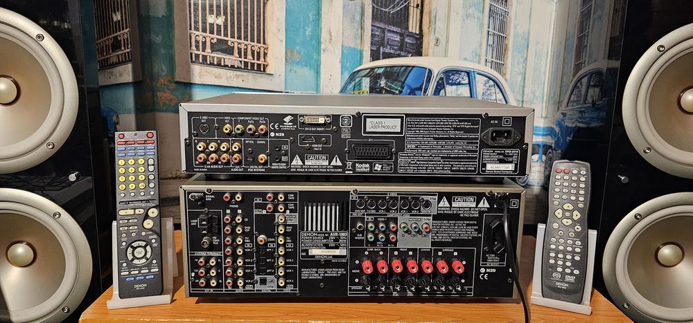 Denon AVR 1803 amplificator statie receiver sau DVD 2910 CD SACD MP3