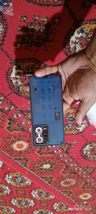 Redmi not 12 pro 5 g orqa steklosi krishlasi kamera steklosi kamlekt