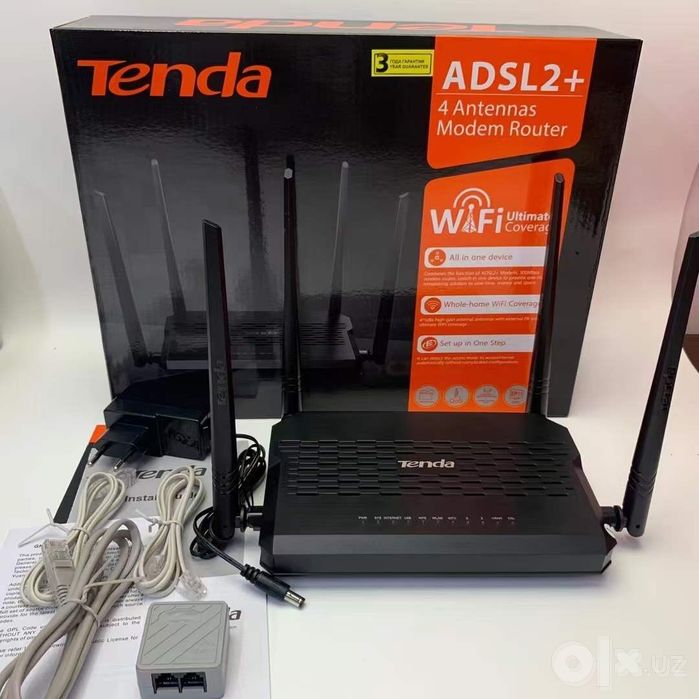 Tenda wifi router tozo ishlatilmagan