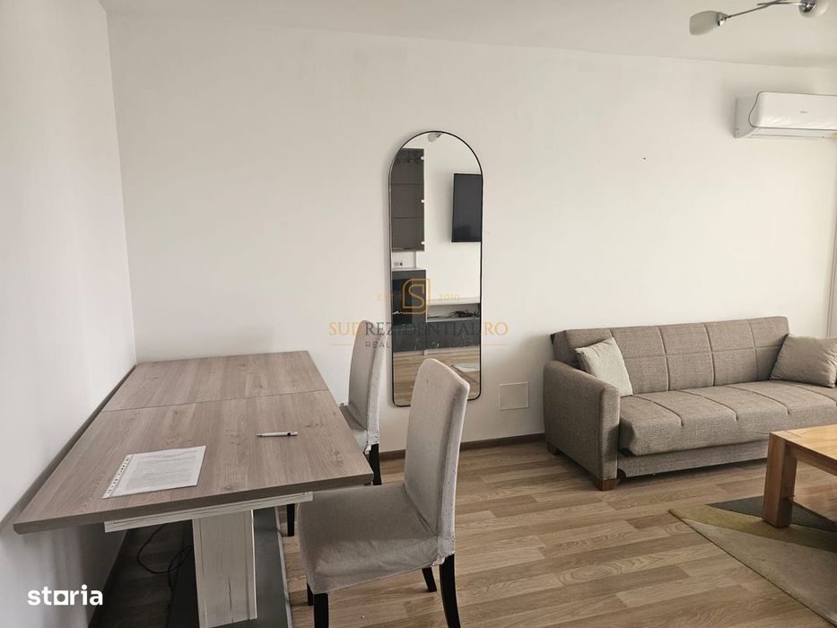 Apartament de inchiriat, 2 camere, 2 locuri de parcare, metrou Leonida