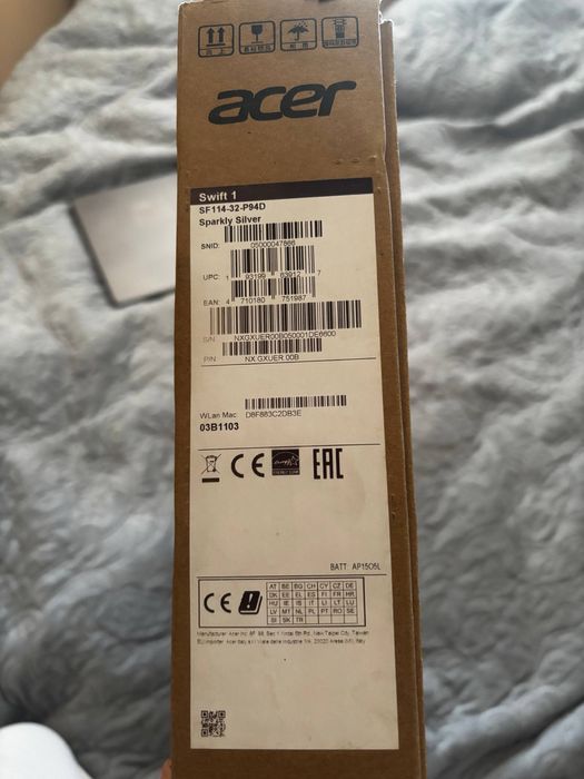 Ноутбук Acer swift 1